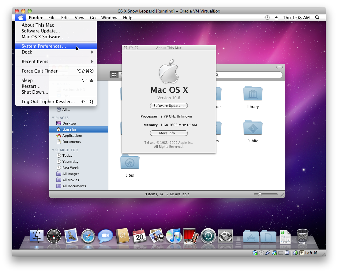 virtualbox for mac lion